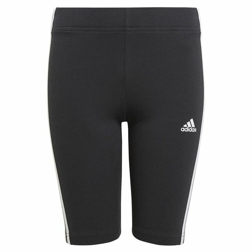 Adidas Essentials 3 Stripes Girls' Leggings - Black von Adidas | BYAG.