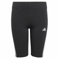 Adidas Essentials 3 Stripes Girls' Leggings - Black von Adidas | BYAG.