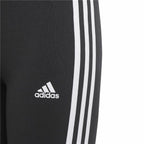 Adidas Essentials 3 Stripes Girls' Leggings - Black von Adidas | BYAG.