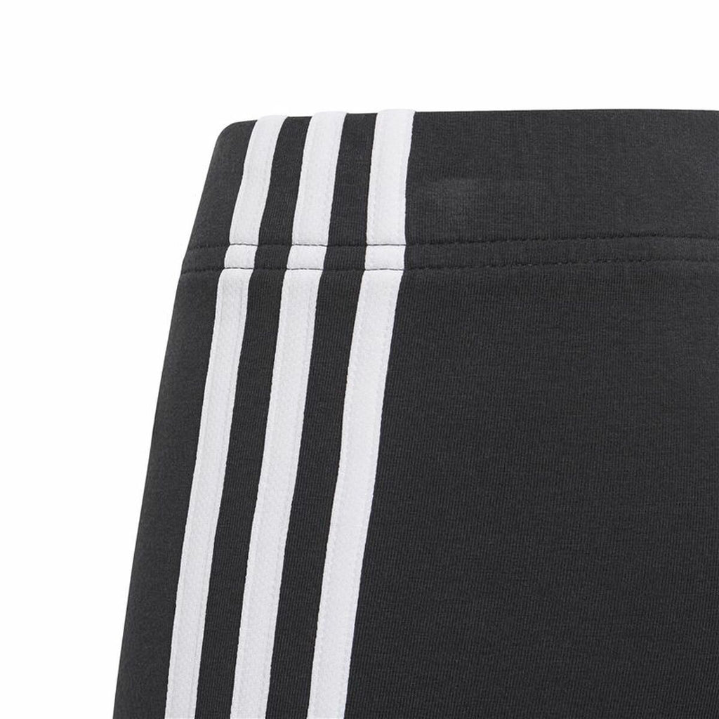 Adidas Essentials 3 Stripes Girls' Leggings - Black von Adidas | BYAG.