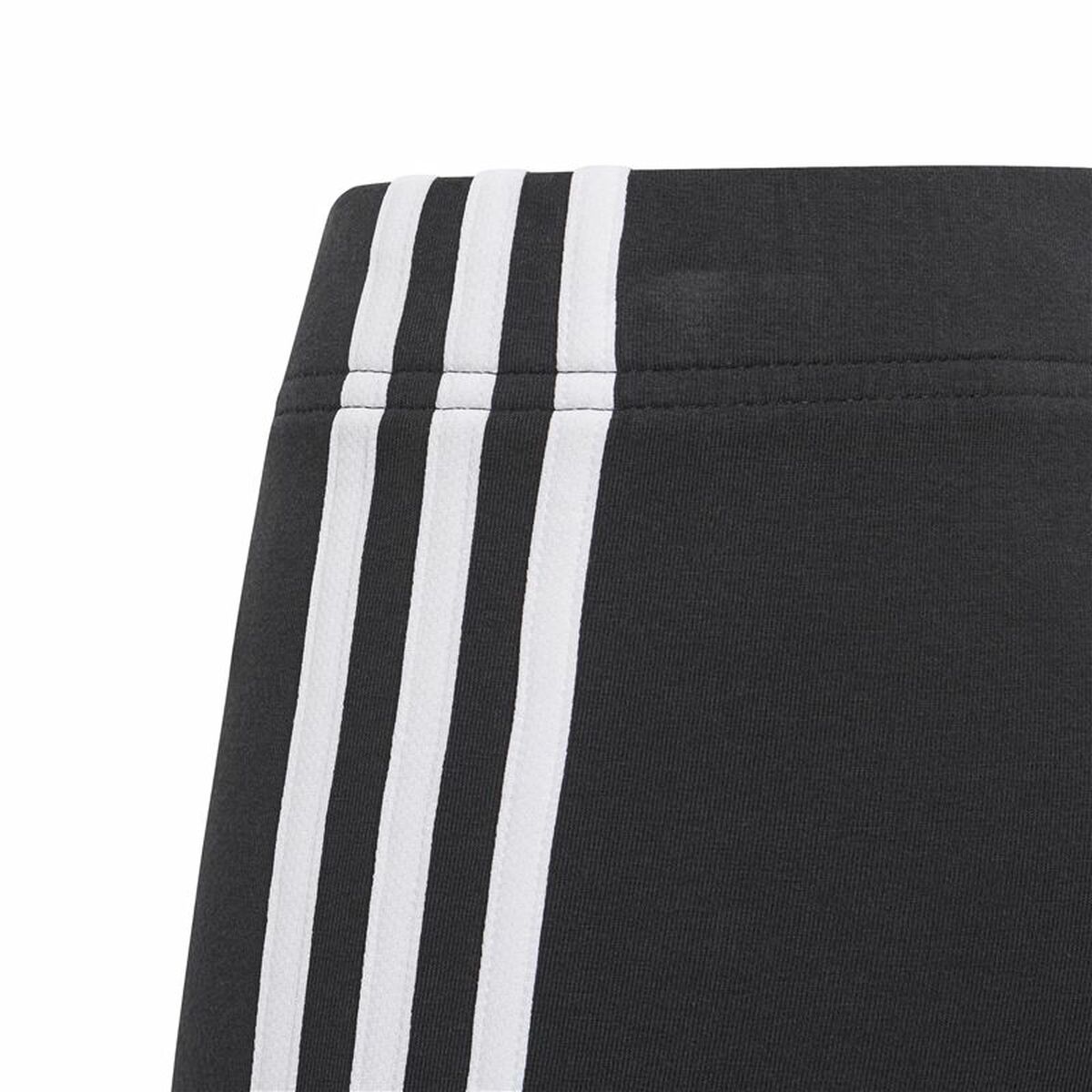 Adidas Essentials 3 Stripes Girls' Leggings - Black von Adidas | BYAG.