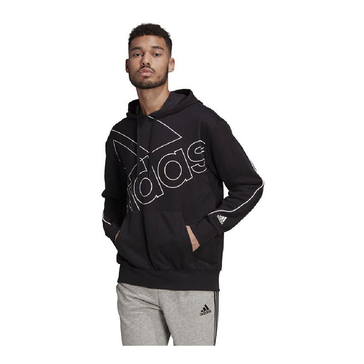 Adidas Giant Unisex Hoodie - Black von Adidas | BYAG.