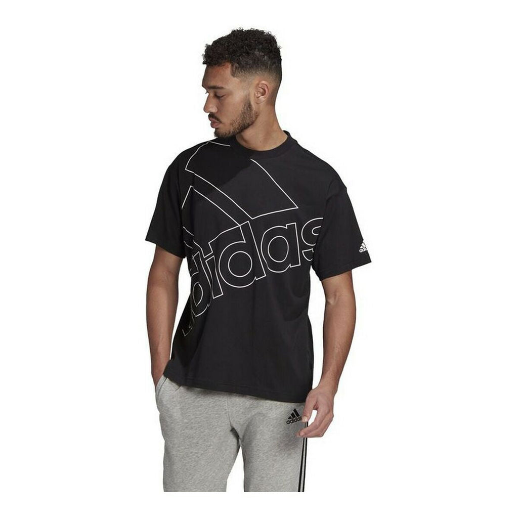 Adidas Giant Logo Unisex T-Shirt - Black von Adidas | BYAG.