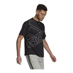 Adidas Giant Logo Unisex T-Shirt - Black von Adidas | BYAG.
