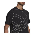 Adidas Giant Logo Unisex T-Shirt - Black von Adidas | BYAG.