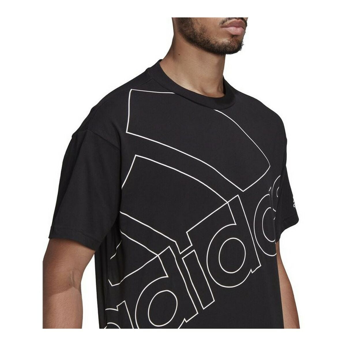 Adidas Giant Logo Unisex T-Shirt - Black von Adidas | BYAG.