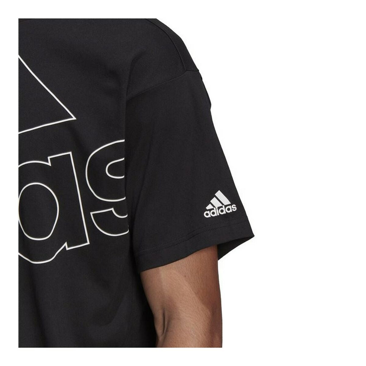 Adidas Giant Logo Unisex T-Shirt - Black von Adidas | BYAG.