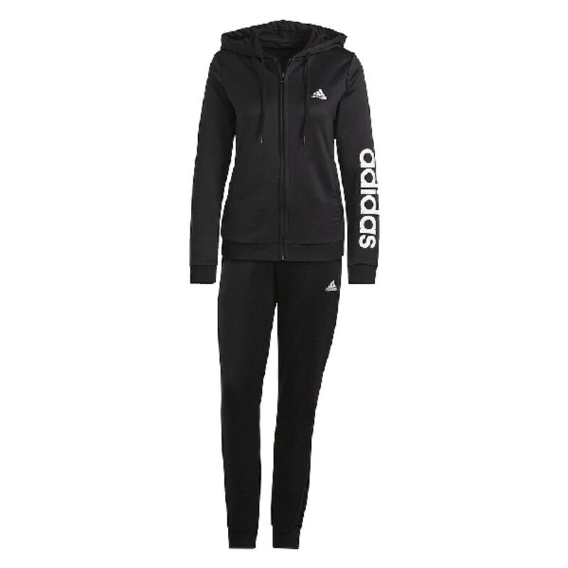 Adidas W LIN FT TS Women's Tracksuit - Black von Adidas | BYAG.