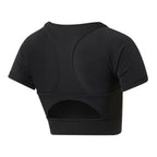 Women’s Short Sleeve T-Shirt Reebok Training MYT Black