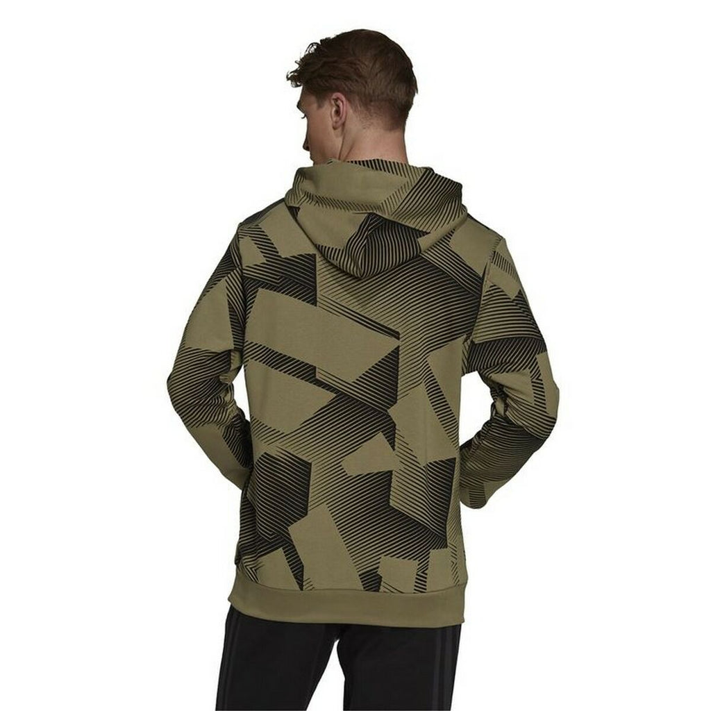 Adidas Graphic Men's Hoodie - Khaki von Adidas | BYAG.
