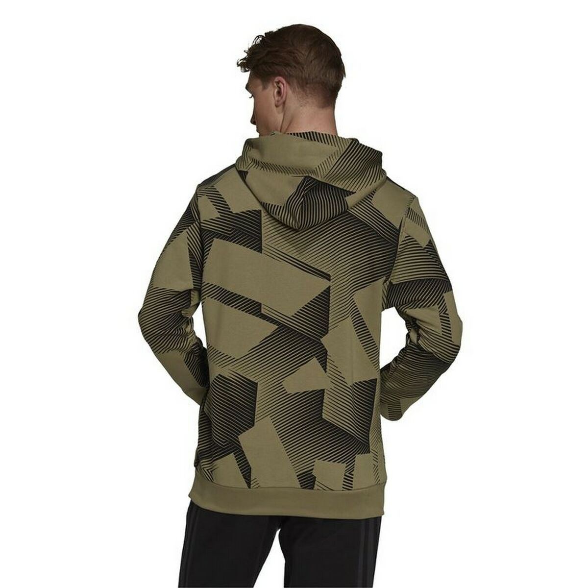 Adidas Graphic Men's Hoodie - Khaki von Adidas | BYAG.