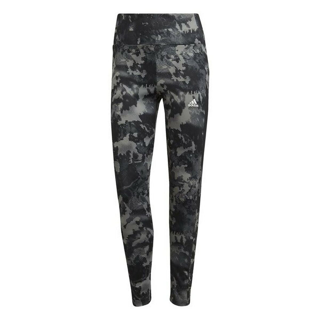 Adidas D2M Print High-rise Women's Leggings - Black von Adidas | BYAG.