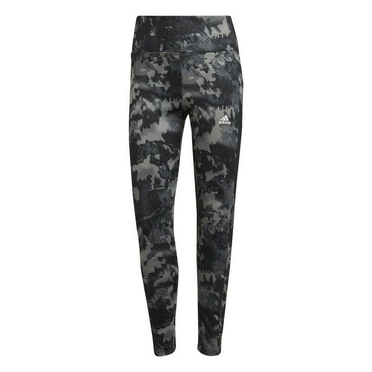 Adidas D2M Print High-rise Women's Leggings - Black von Adidas | BYAG.