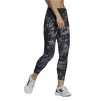 Adidas D2M Print High-rise Women's Leggings - Black von Adidas | BYAG.