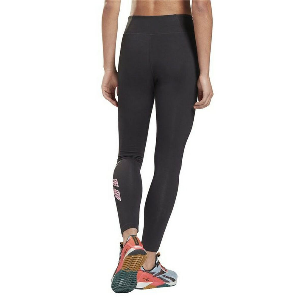 Reebok Sportleggings Damen Moder Safari Schwarz – Produktansicht 13