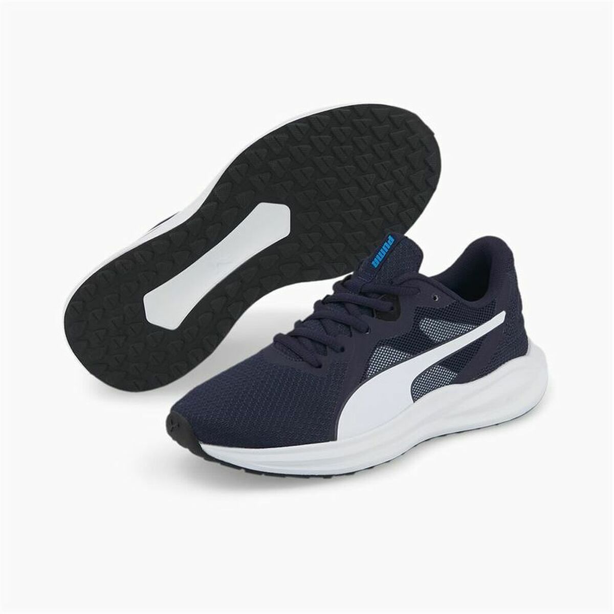 Sports Shoes for Kids Puma Twitch Runner Jr Dark blue