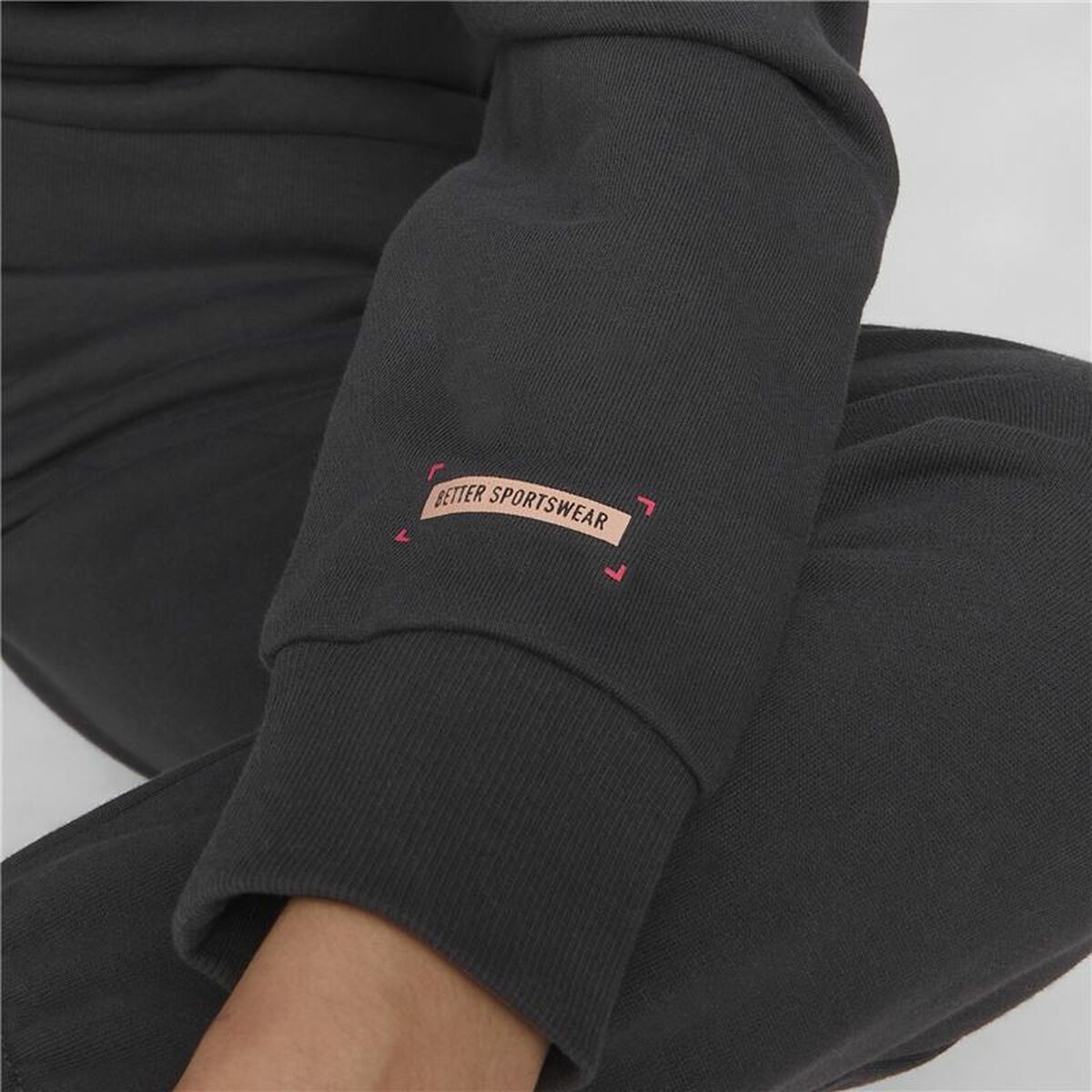 Women’s Sweatshirt without Hood Puma Better Black