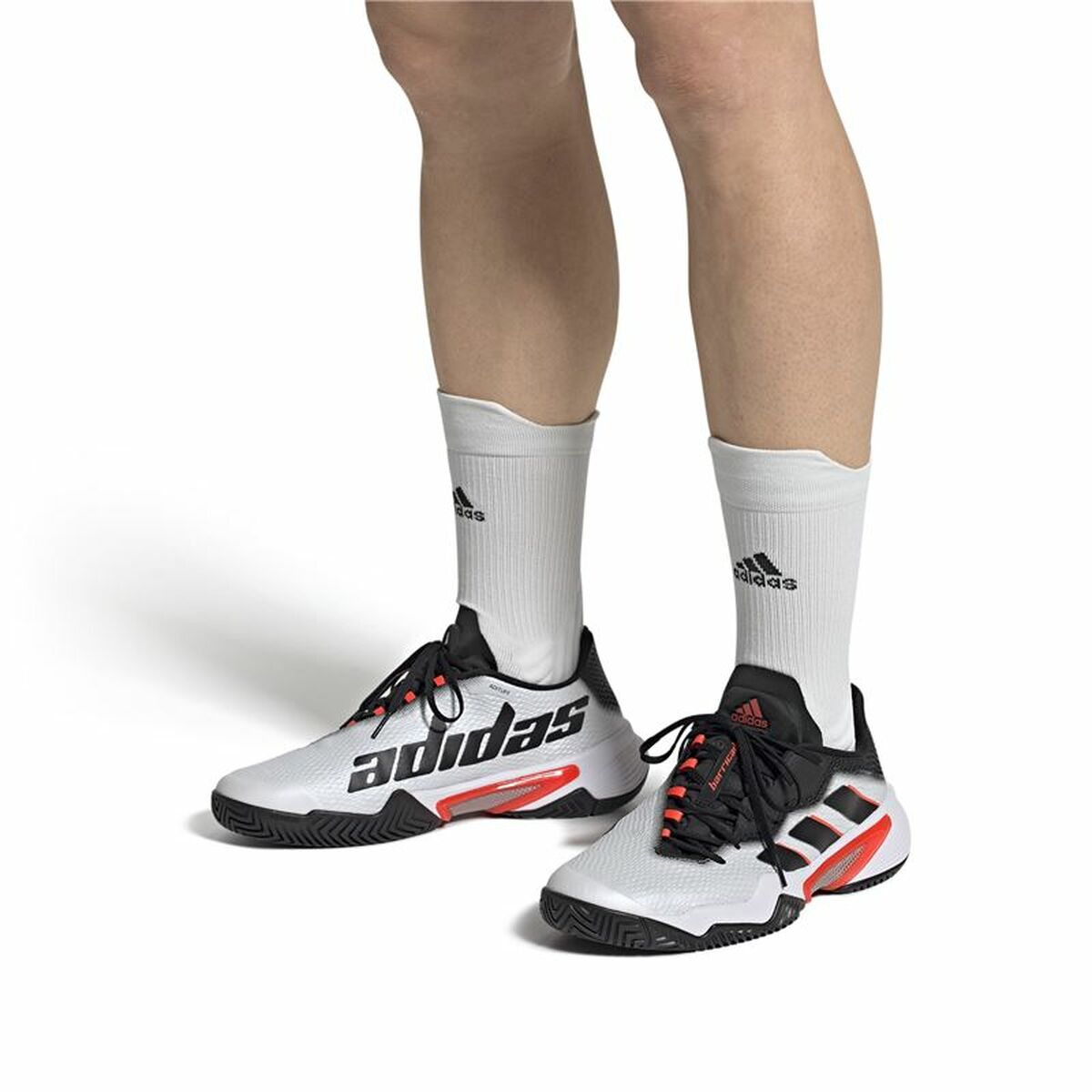 Adidas Barricade Men's Tennis Shoes - White von Adidas | BYAG.
