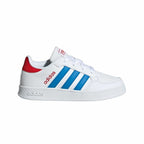 Adidas Breaknet Kids' Trainers - White von Adidas | BYAG.