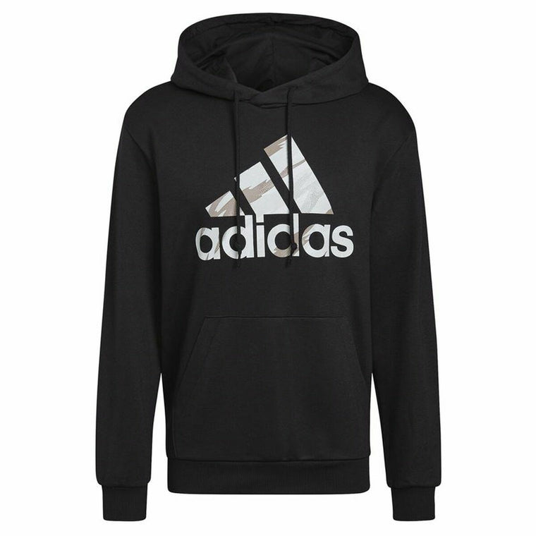Adidas Essentials French Terry Men's Hoodie - Black