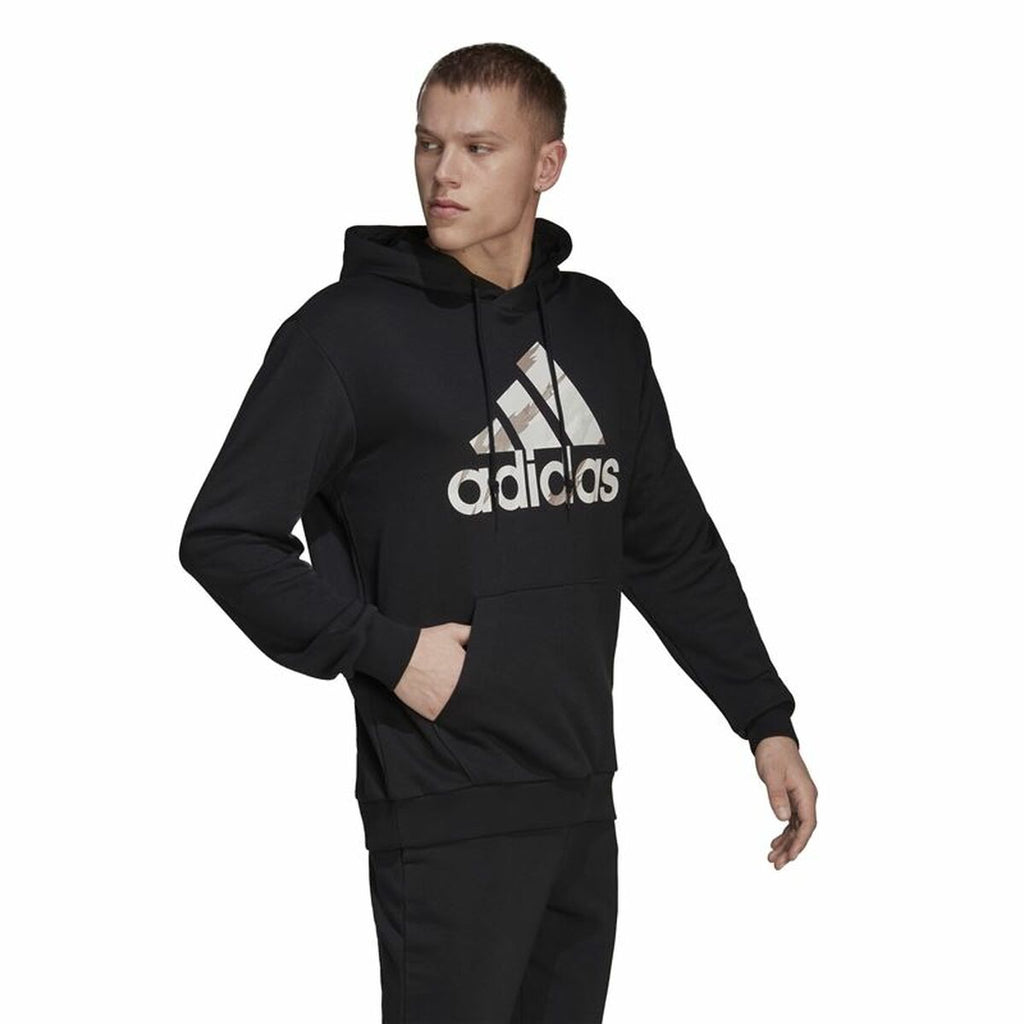 Adidas Essentials French Terry Men's Hoodie - Black von Adidas | BYAG.