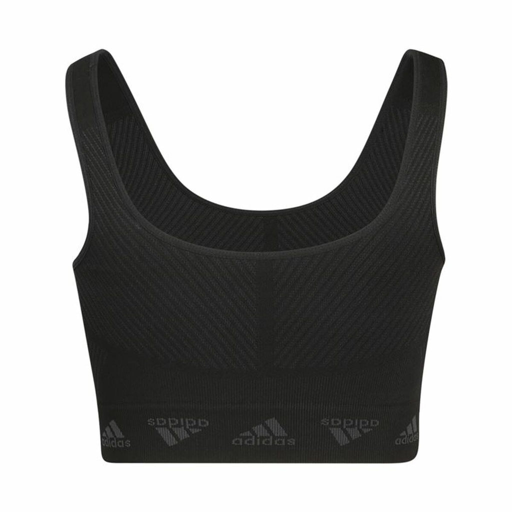 Adidas Bra Aeroknit Women's Sports & Outdoors - Black von Adidas | BYAG.