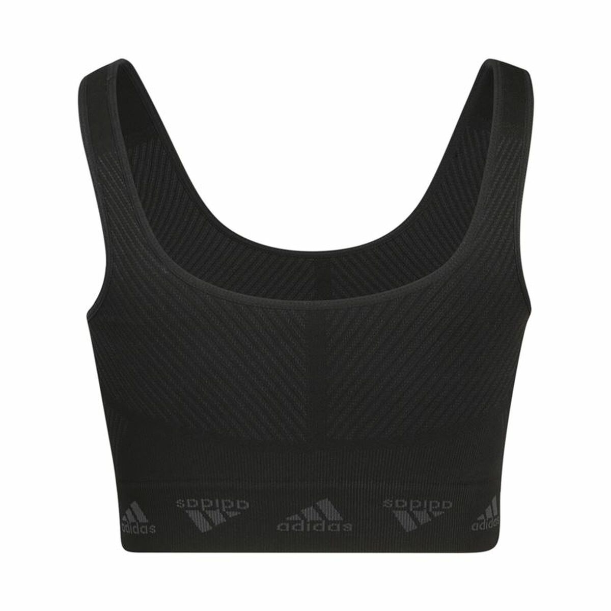 Adidas Bra Aeroknit Women's Sports & Outdoors - Black von Adidas | BYAG.