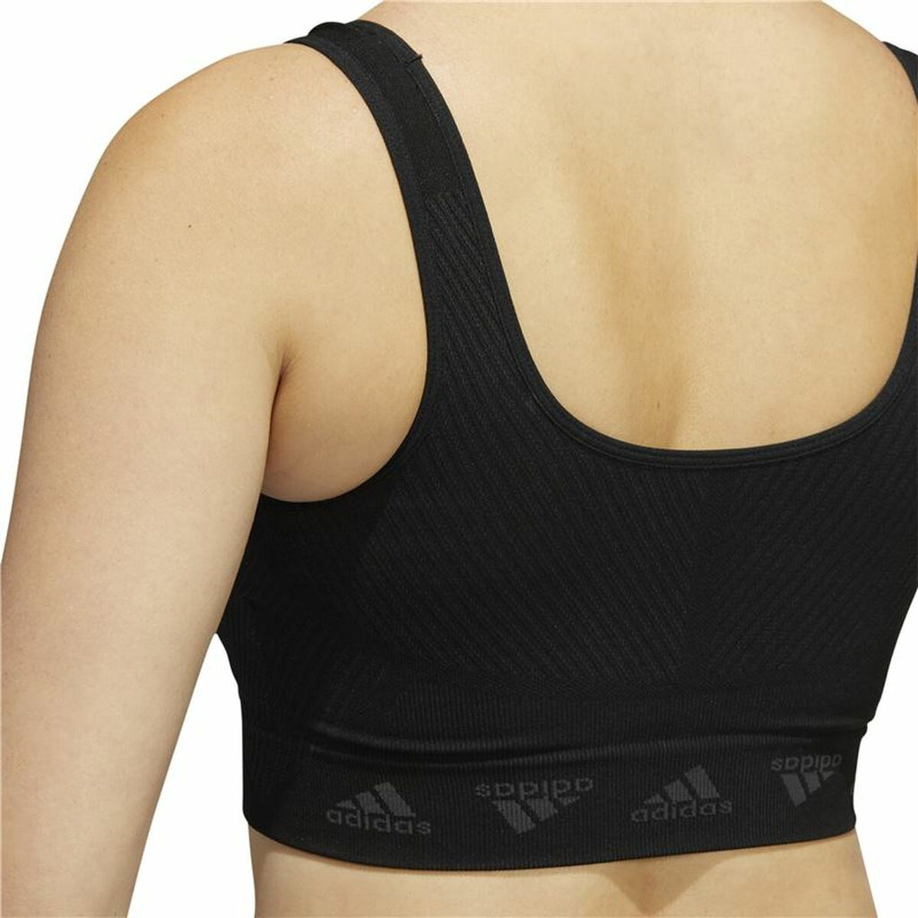 Adidas Bra Aeroknit Women's Sports & Outdoors - Black von Adidas | BYAG.