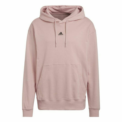 Adidas Essentials Men's Hoodie - Pink