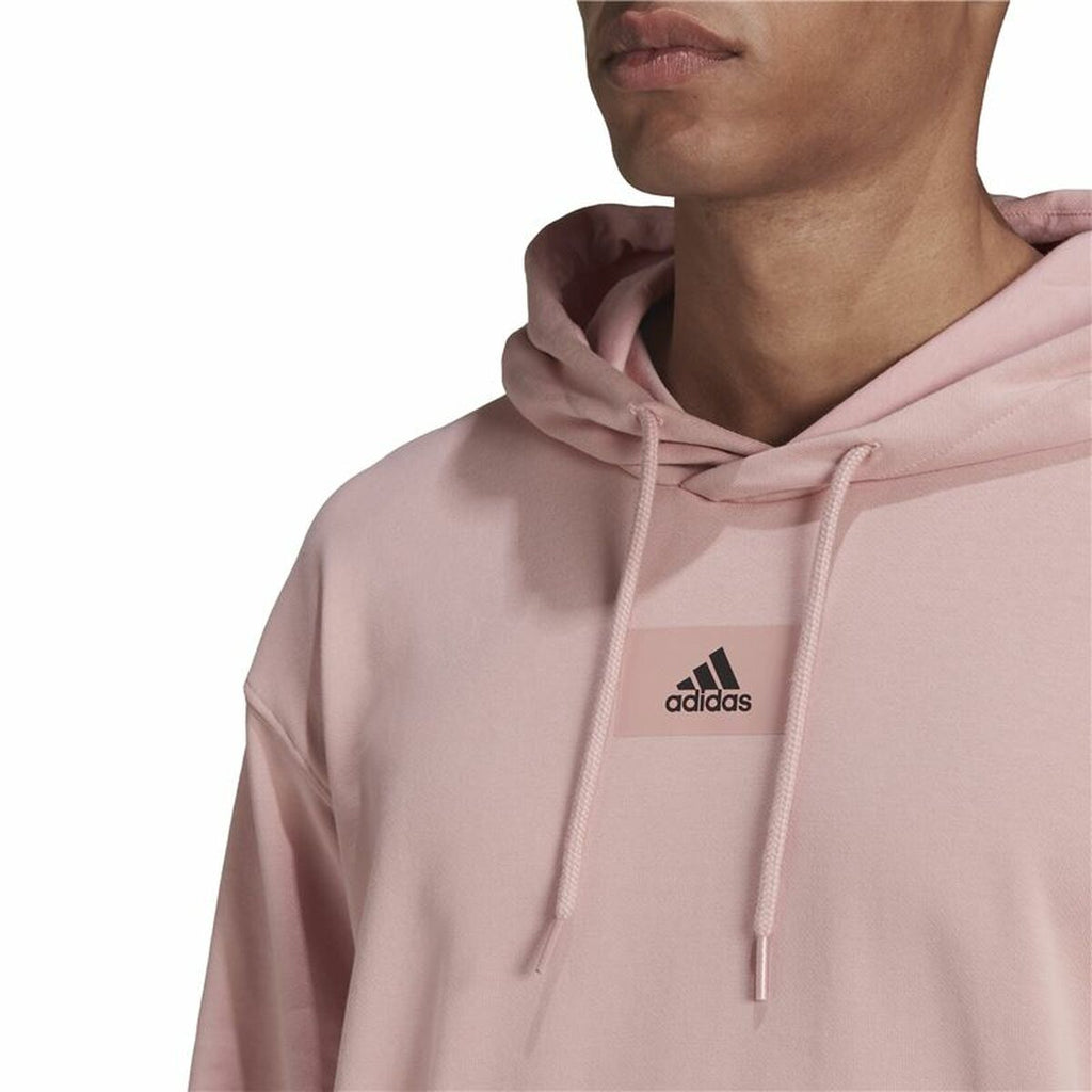 Adidas Essentials Men's Hoodie - Pink von Adidas | BYAG.