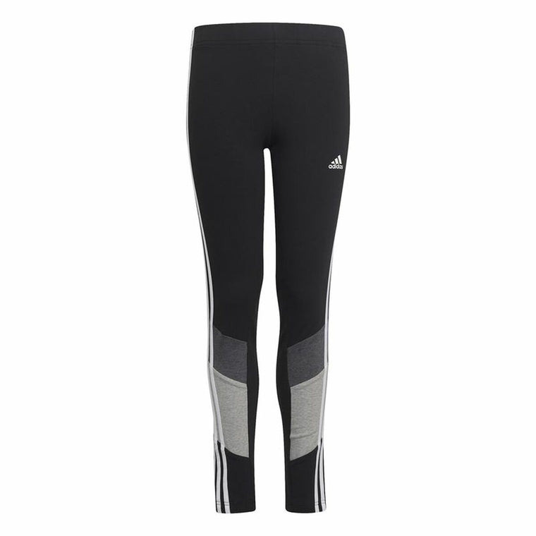 Adidas Colorblock Girls' Leggings - Black