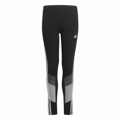 adidas Colorblock Mädchen Leggings - Schwarz