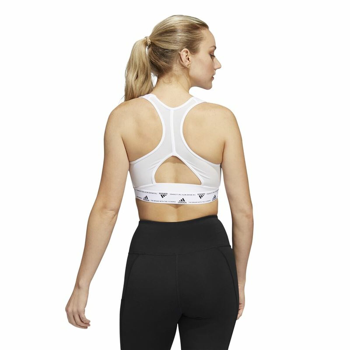 Adidas Bra Powerreact Training Women's Sports & Outdoors - White von Adidas | BYAG.