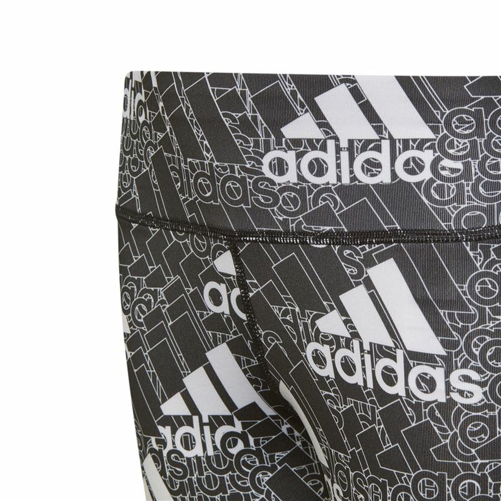 Adidas Designed to Move Girls' Leggings - Black, Grey von Adidas | BYAG.