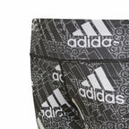 Adidas Designed to Move Girls' Leggings - Black, Grey von Adidas | BYAG.