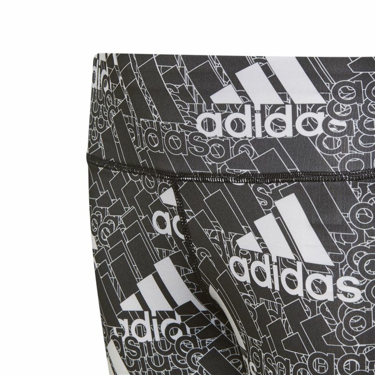 Adidas Designed to Move Girls' Leggings - Black, Grey von Adidas | BYAG.
