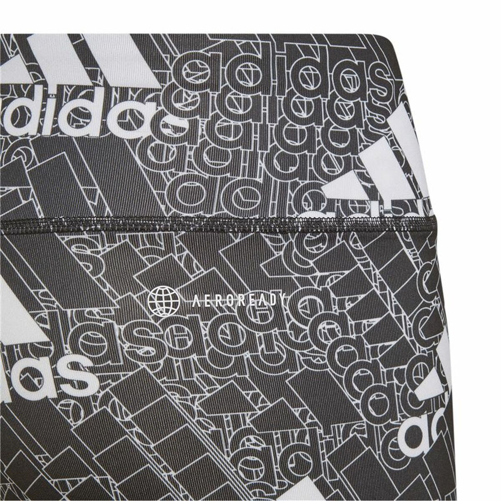 Adidas Designed to Move Girls' Leggings - Black, Grey von Adidas | BYAG.