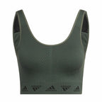 Adidas Bra Aeroknit Women's Sports & Outdoors - Olive von Adidas | BYAG.