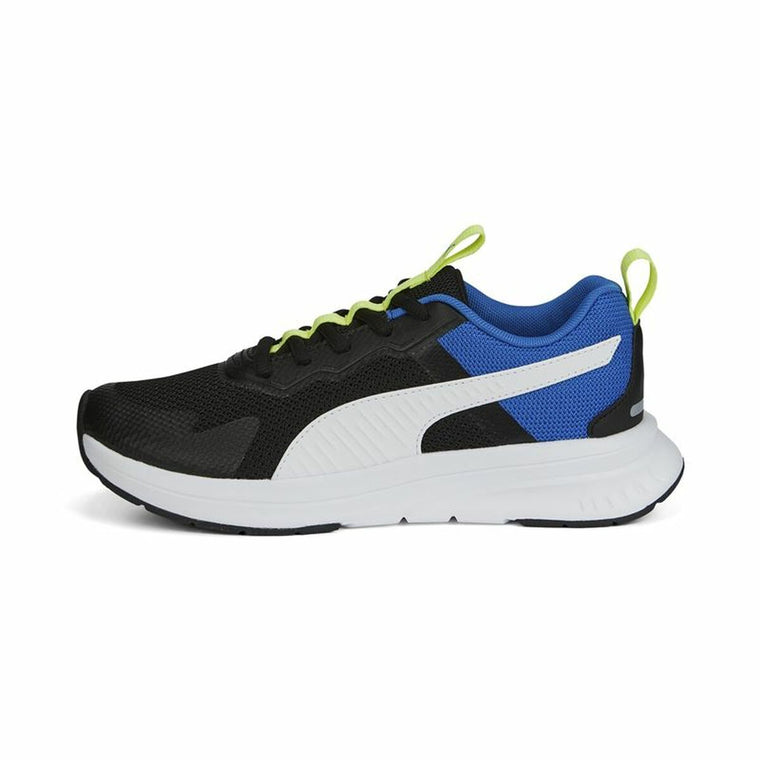Puma Sportschuhe Kinder Evolve Run Mesh Schwarz