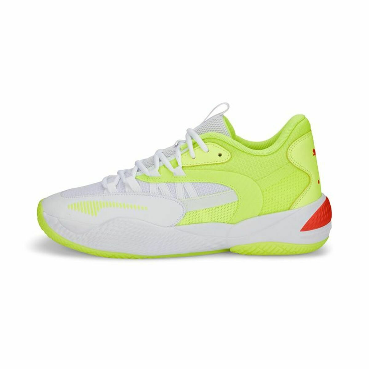 Puma Court Rider 2.0 Glow Stick Unisex Basketball Shoes - Yellow von Puma | BYAG.