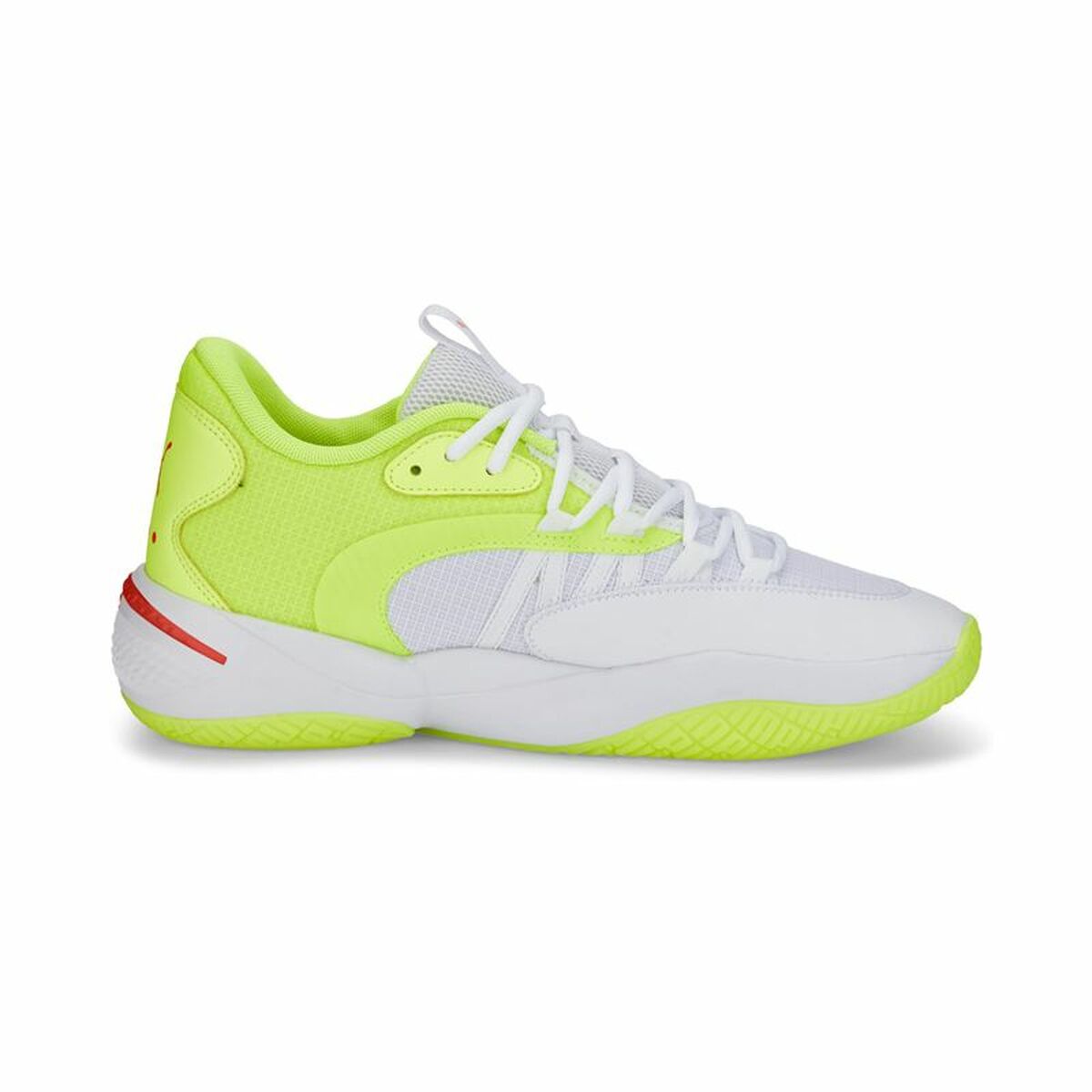 Puma Court Rider 2.0 Glow Stick Unisex Basketball Shoes - Yellow von Puma | BYAG.