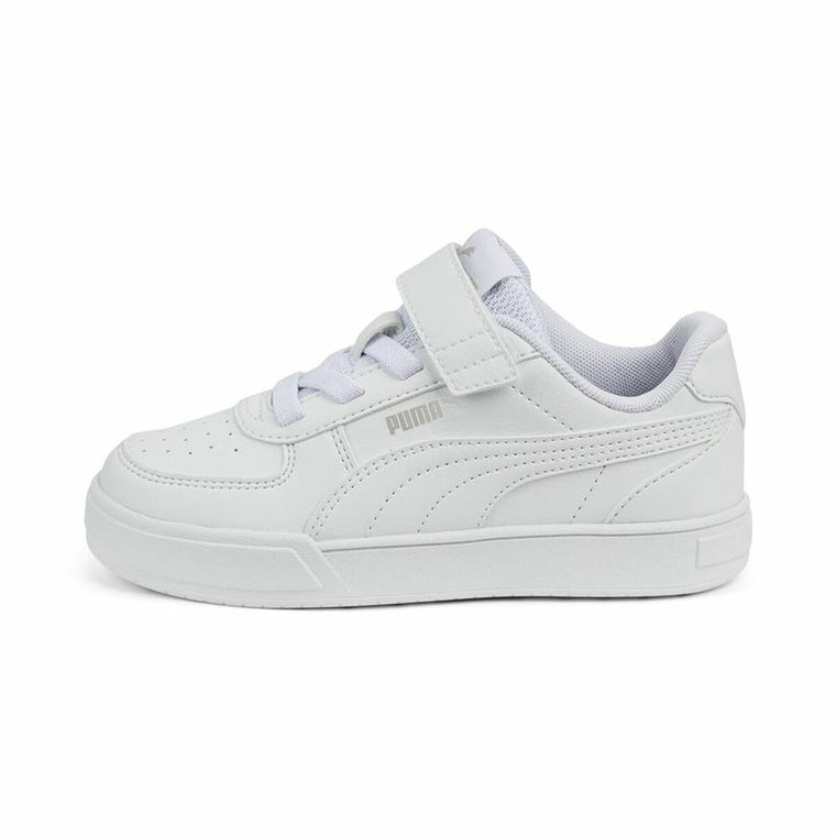 Puma Sportschuhe Kinder Caven Weiß