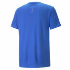 Puma Herren-Kurzarm-T-Shirt Run Favorite Logo Blau – Produktansicht 4