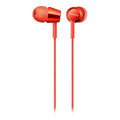 Sony Headset MDR-EX155AP Rot – Produktansicht 1