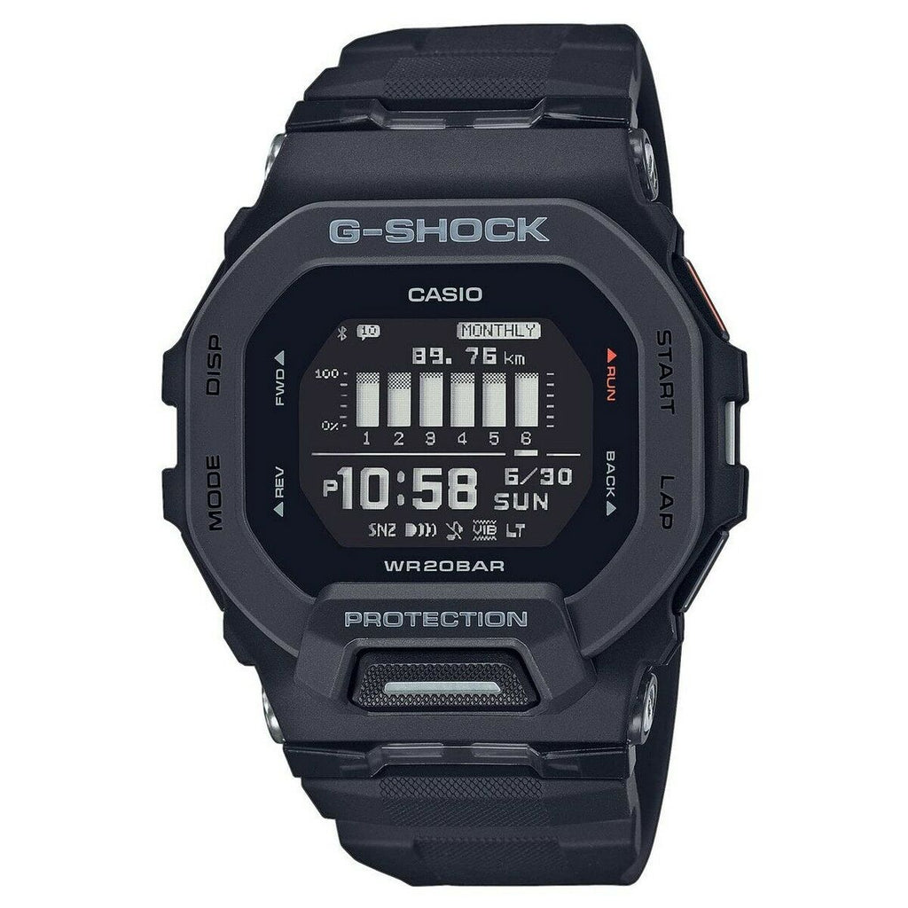 Men's Watch Casio G-Shock G-SQUAD STEP TRACKER BLUETOOTH® Black (Ø 40
