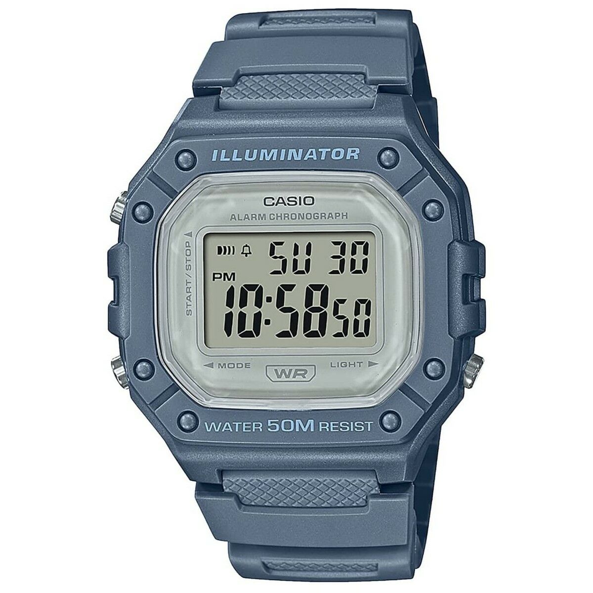 Unisex Watch Casio W-218HC-2AVEF (Ø 43 mm)