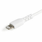 Startech USB-auf- Lightning Kabel RUSBLTMM15CMW Weiß USB A – Produktansicht 3