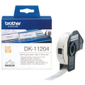 Brother Multipurpose Printer Labels DK11204 Weiß Paper – Ansicht 1