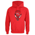 Spider-Man Unisex-Hoodie Spider Crest Rot – Produktansicht 1