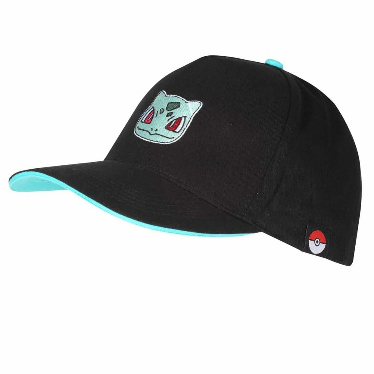 Pokémon Unisex Hut Bulbasaur Badge Schwarz One Größe 58 cm – Produktansicht 1